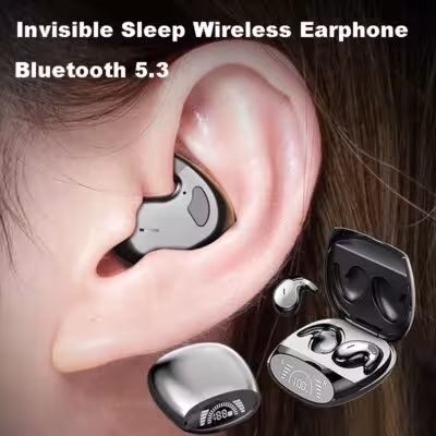 Minimierung unsichtbarer Schlaf-Headset-Rauschen Bluetooth 5.3 drahtlose Sporen TWS Stereo-Kopfhörer