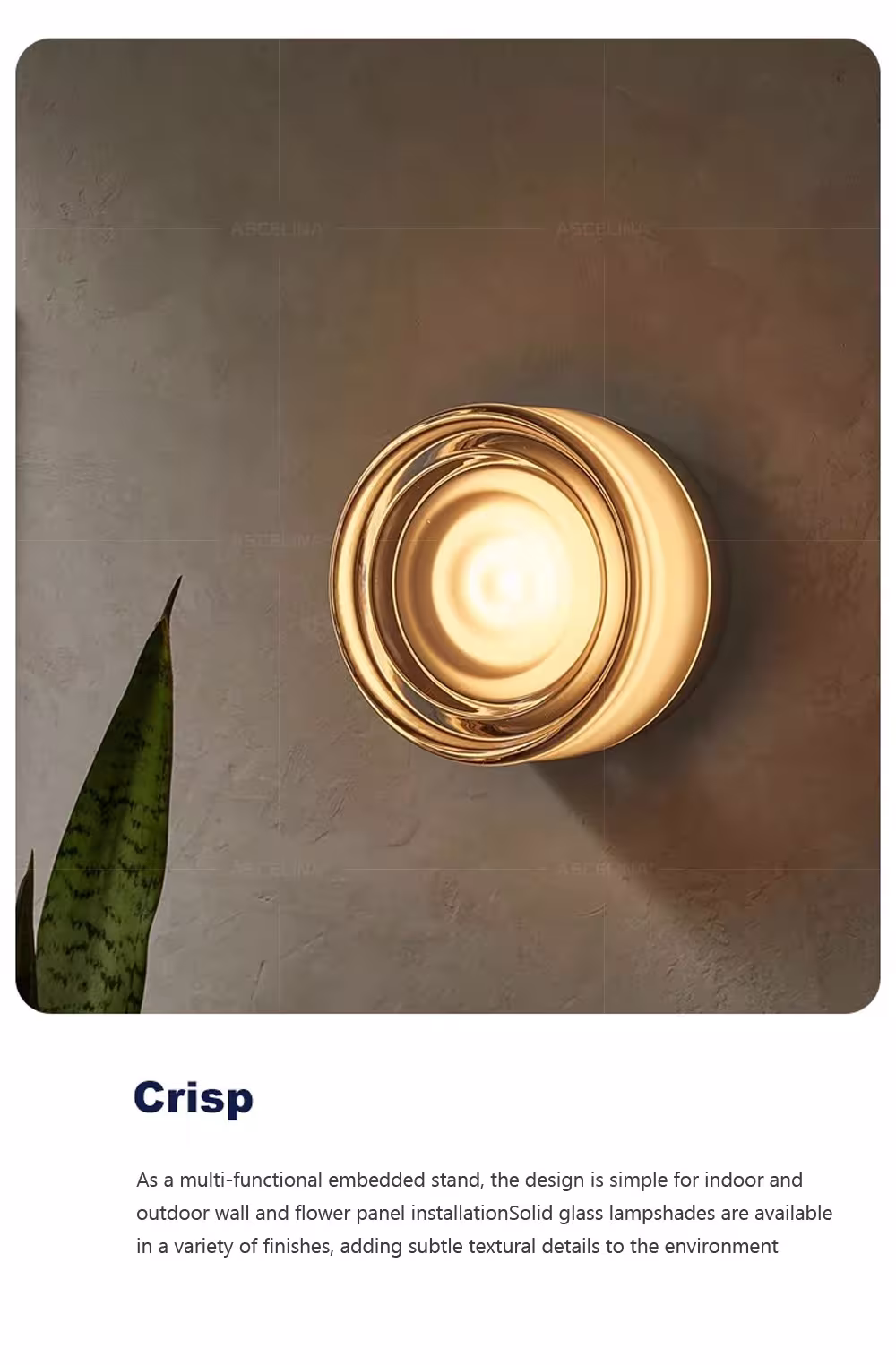 Lámpara de pared LED