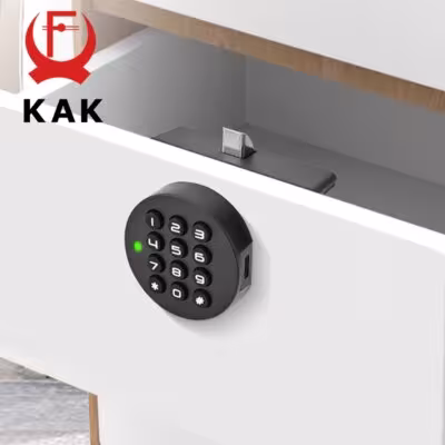 KAK Security CabinetPassword Locks Keyless Door Lock blocco elettronico con USB e codice