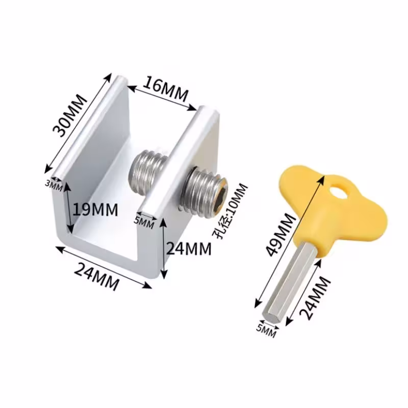 window lock with key