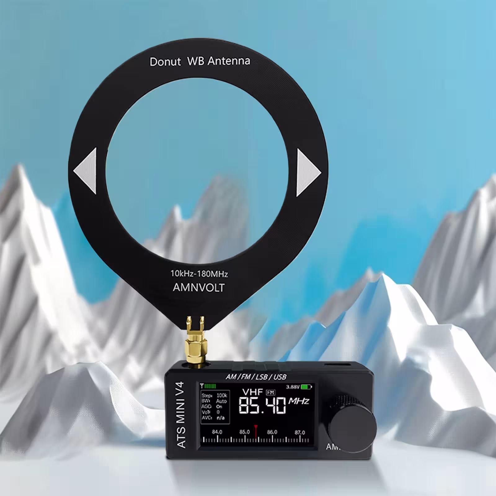 Radio DSP con schermo