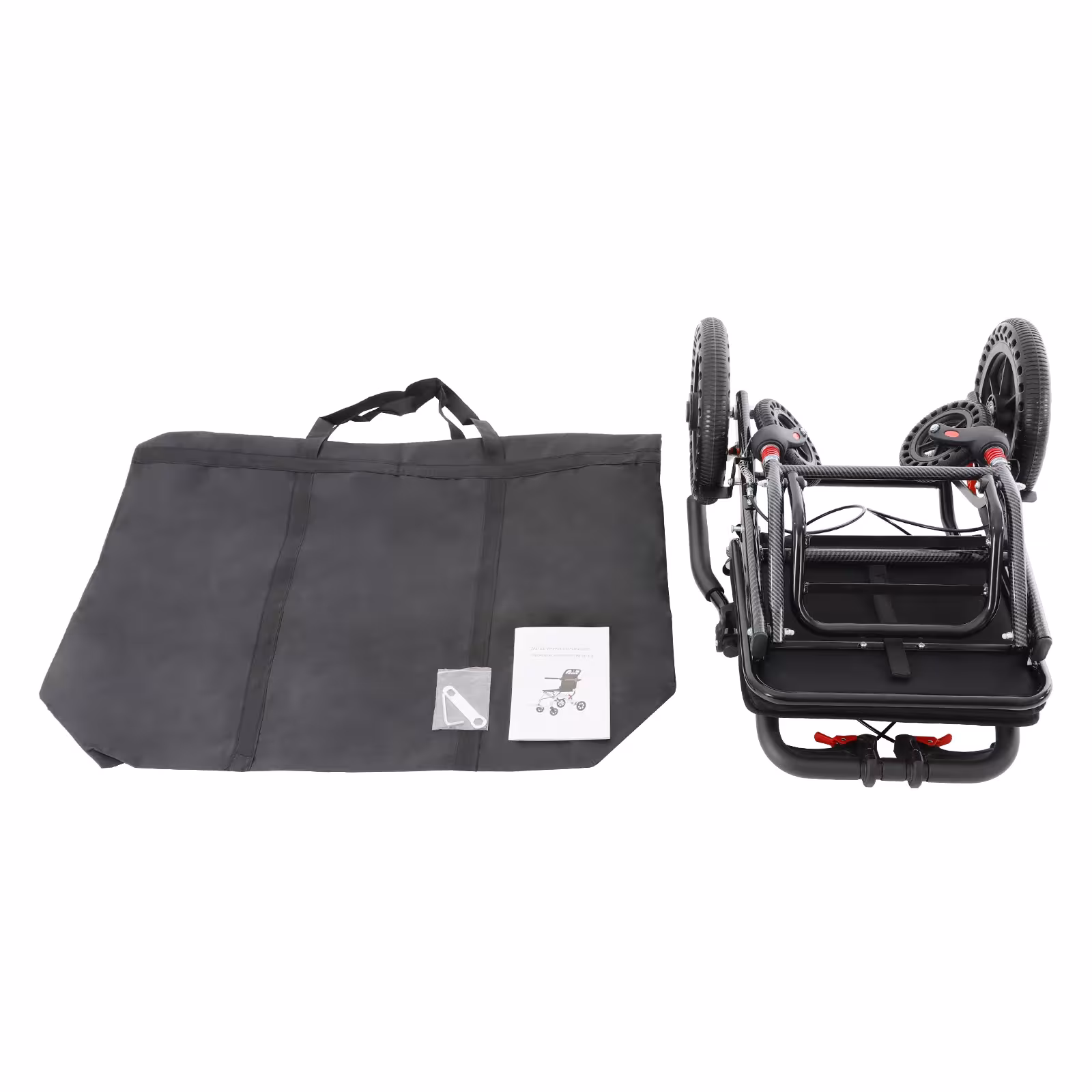fauteuil roulant pliable pour personnes à mobilité réduite