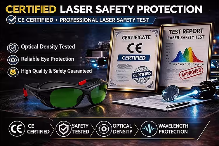 occhiali protettivi laser