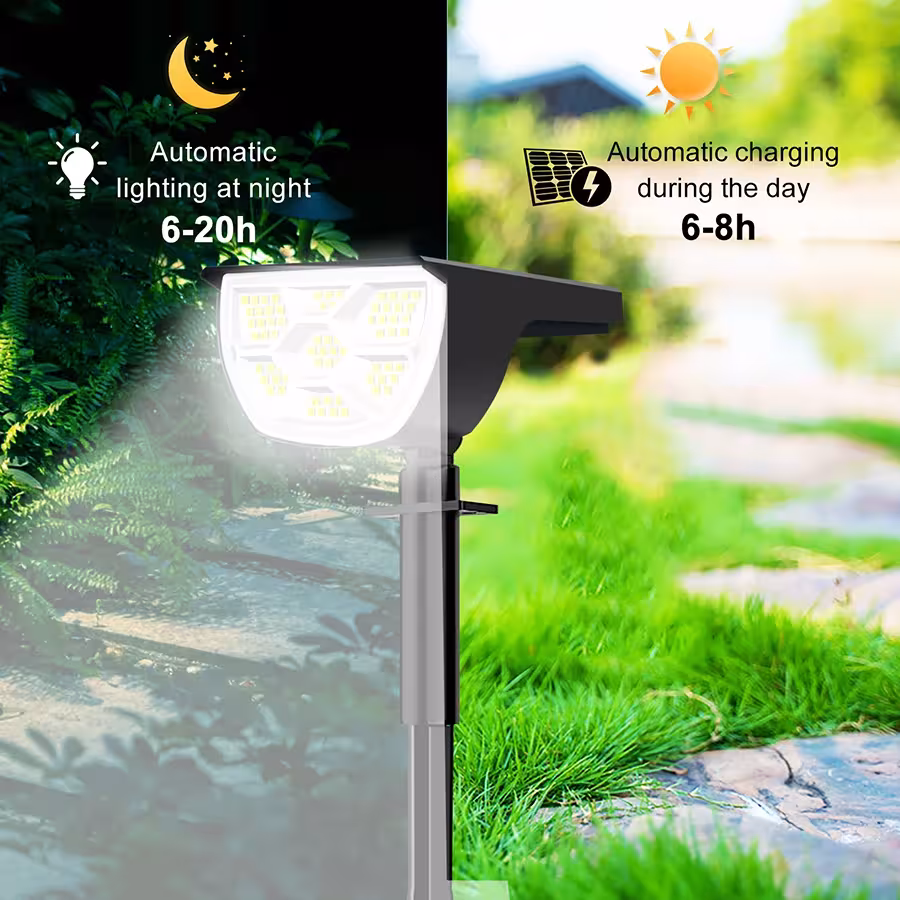 solar LED spotlight