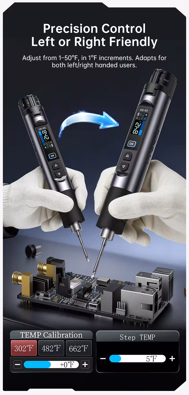 Cordless soldering iron