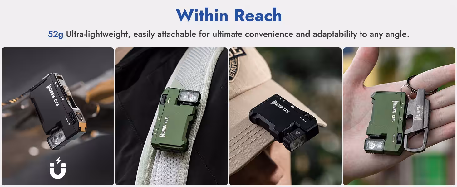 lampe rechargeable EDC