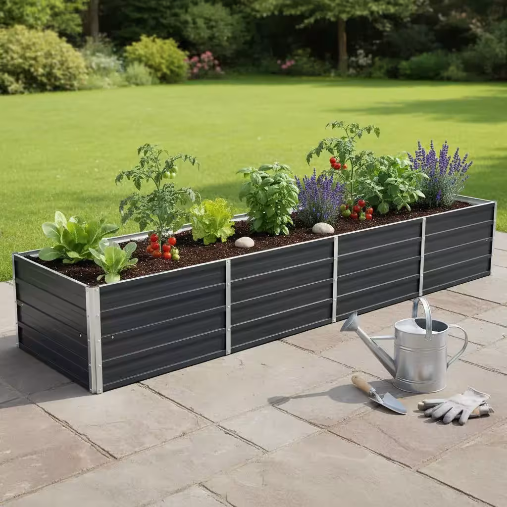 plate-forme surélevée pour jardin