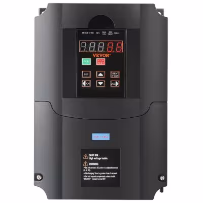 SucceBuy 7.5 kW convertidor de velocidad VFD 10HP 220V CNC control de velocidad del motor con protección