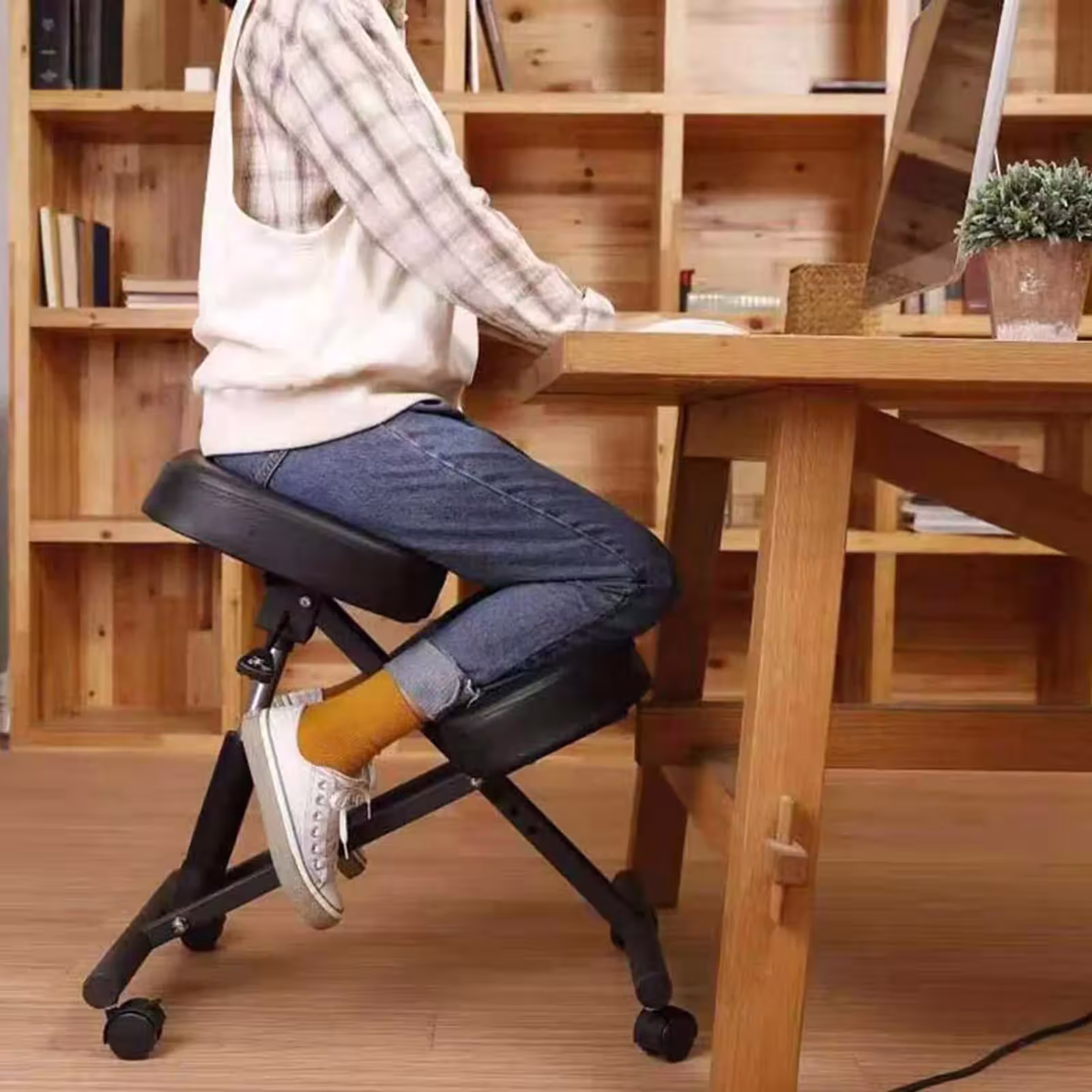 ergonomiška klūpėjimo kėdė