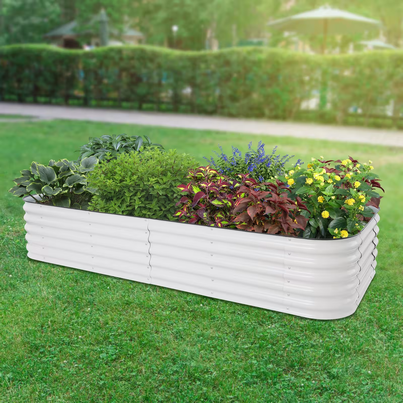 Letto da giardino rialzato