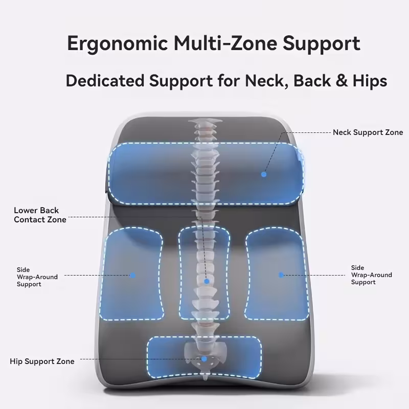 Reading pillow for the bed