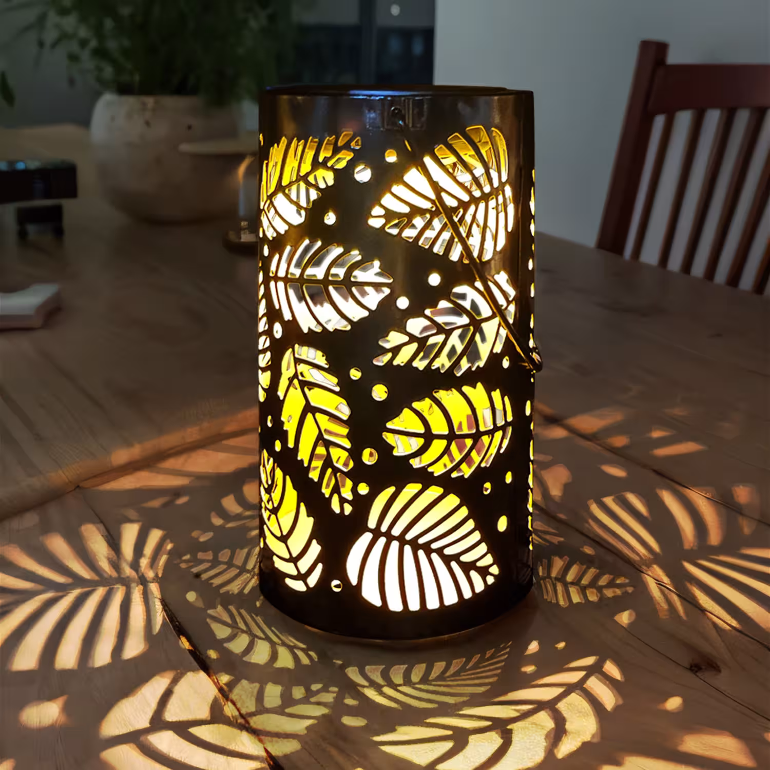 lámpara de energía solar