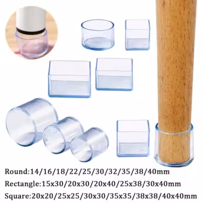 8-16 pz. Silicone mobili protezione della gamba, materassi trasparenti di protezione del pavimento