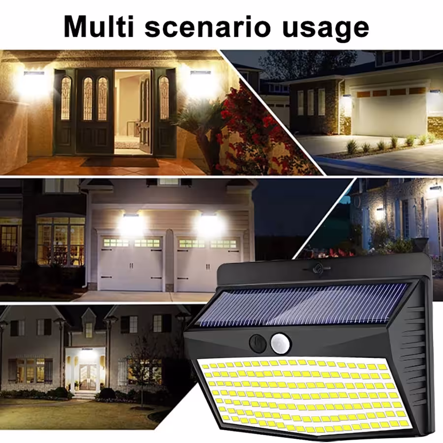 solar lempa su judesio sensoriumi
