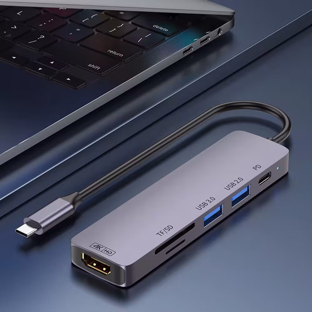 USB C šakotuvas 10Gbps