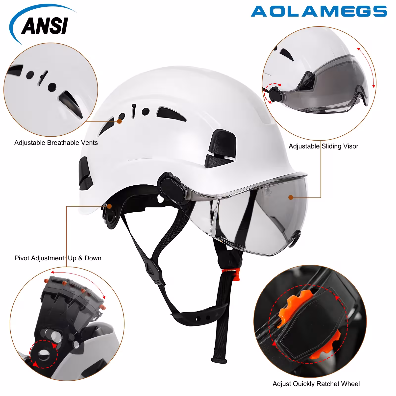 casco de seguridad para construcción