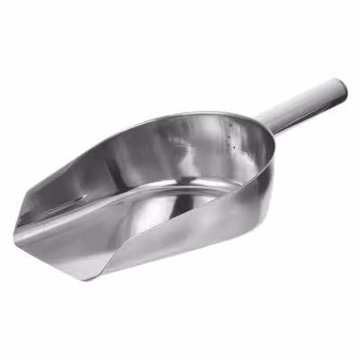 Cucchiaio in acciaio inox per gelato e riso con manico ergonomico, ideale per cucina e bar