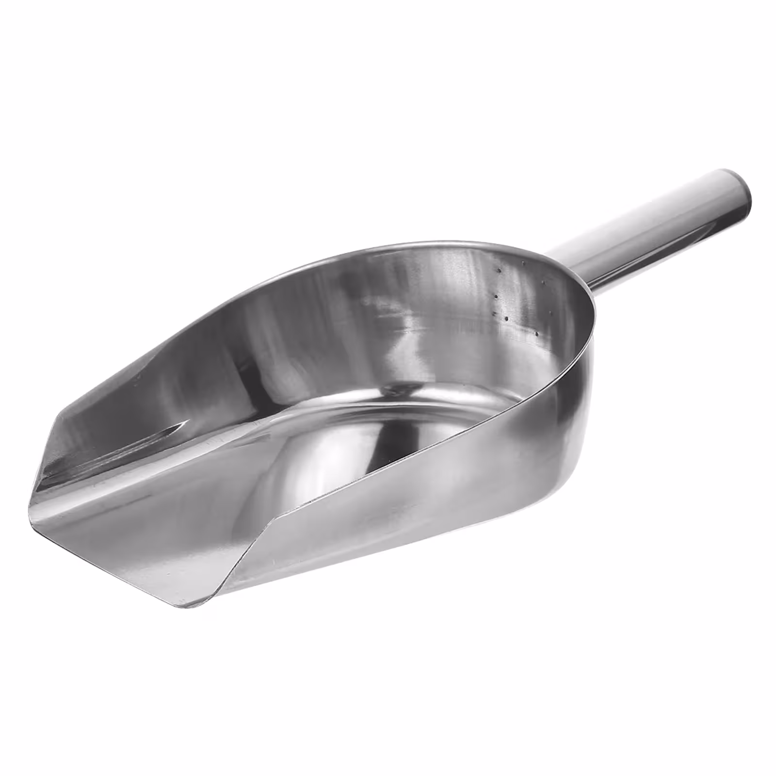 Cucchiaio in acciaio inox per gelato e riso con manico ergonomico, ideale per cucina e bar