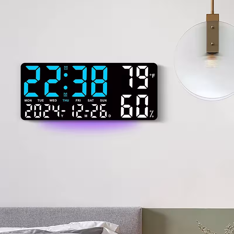 digital wall watch