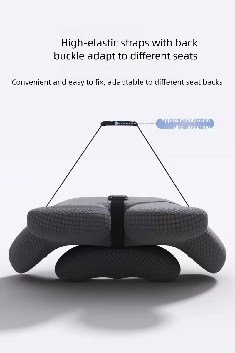 Ergonomic seat cushion
