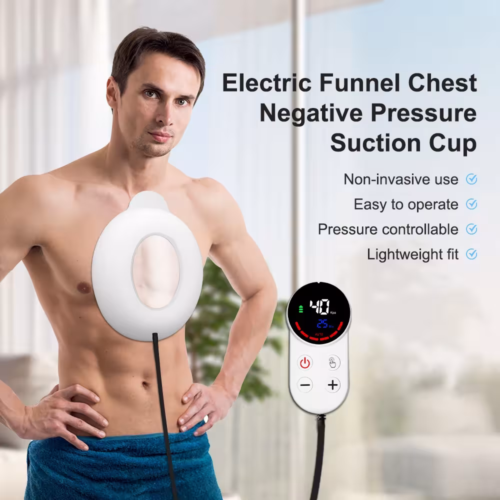corrector de pecho al vacío