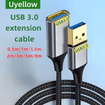 Cavo di estensione Uyellow USB 3.0 5Gbps per trasmissione dati PS4 Xbox