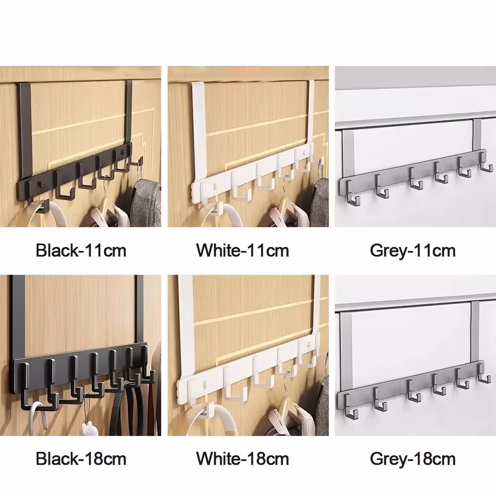 Door hooks without drilling