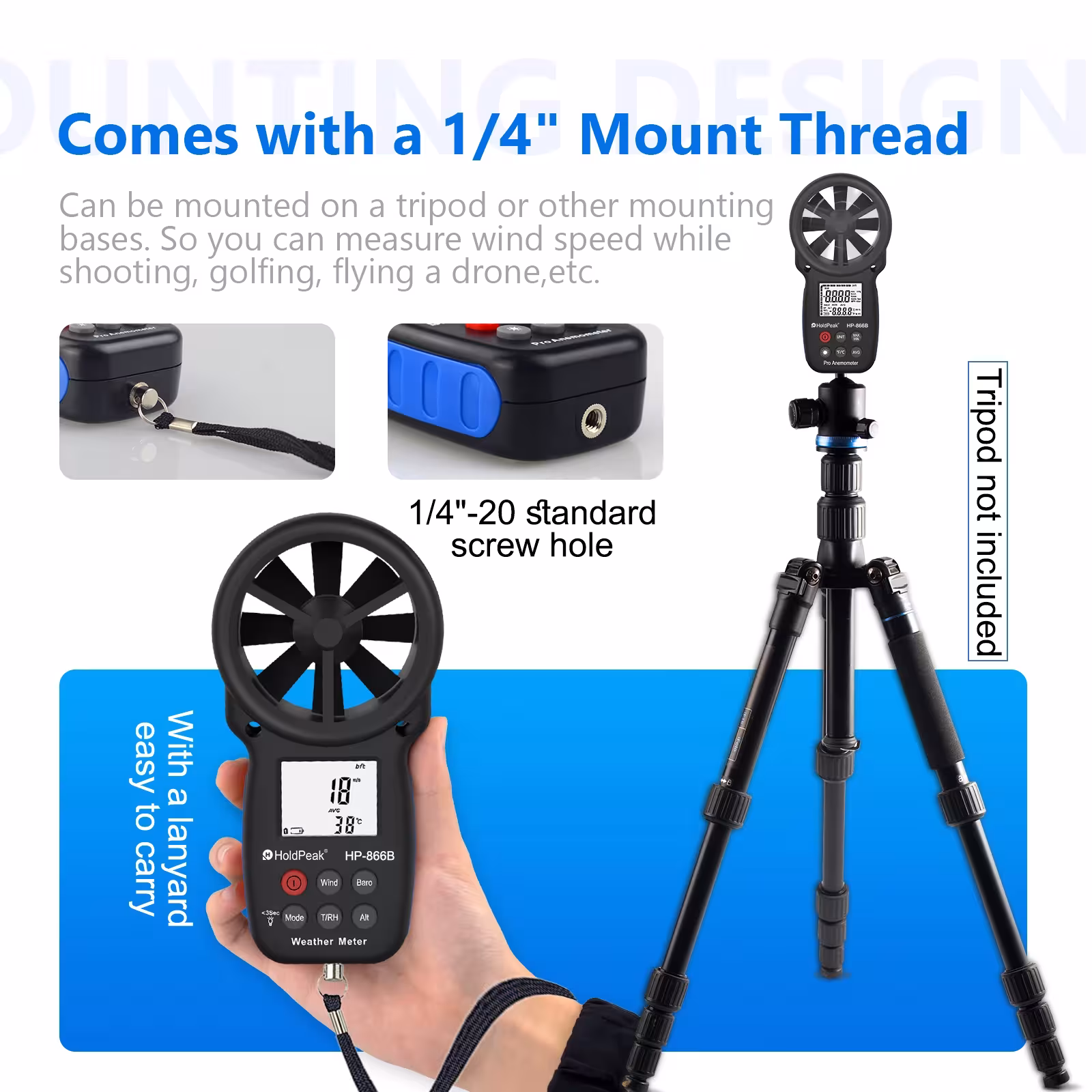 portable anemometer wind speed