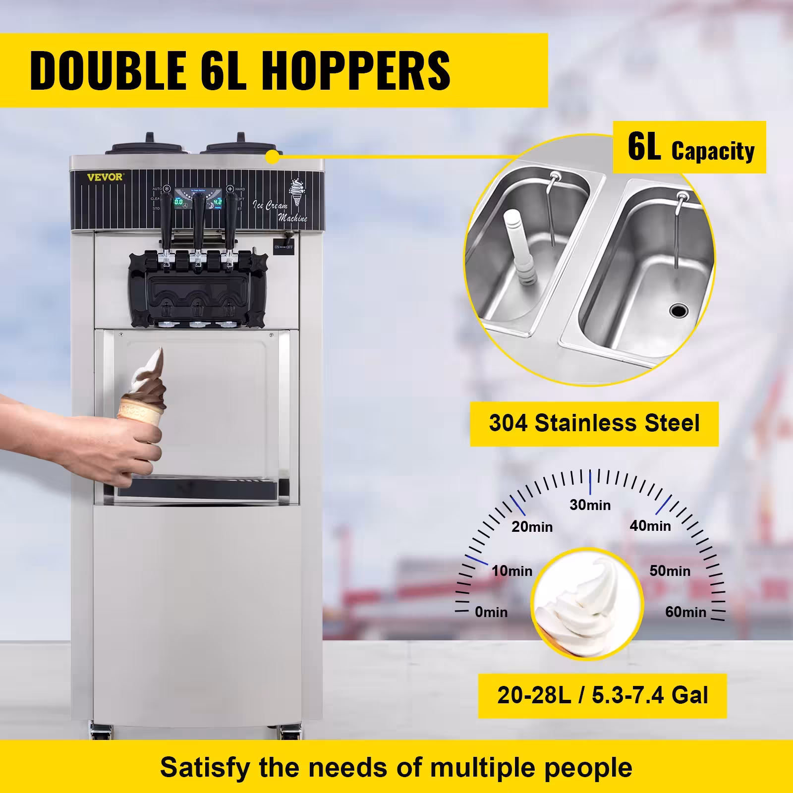 soft ice cream machine