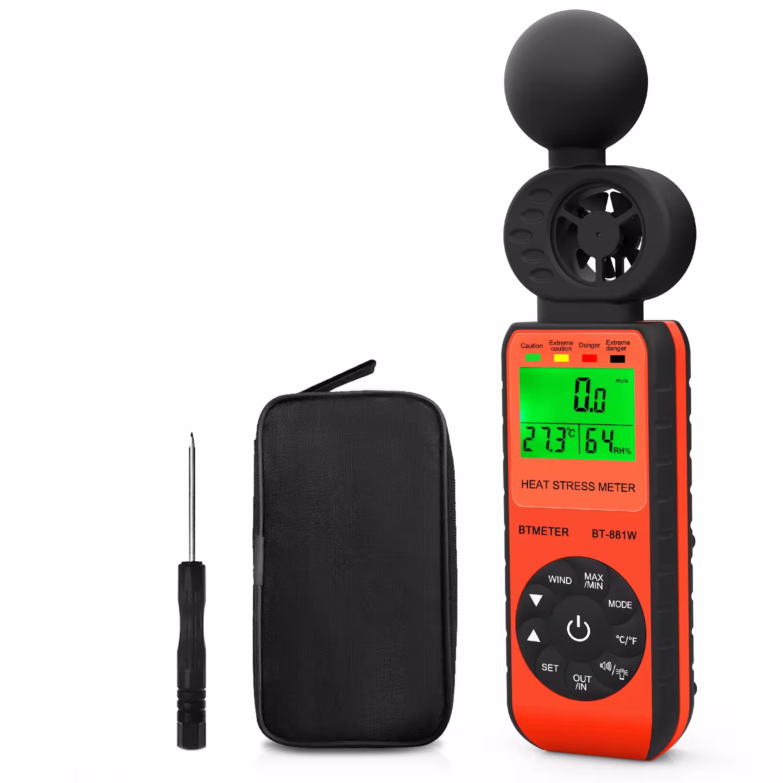 portable anemometer wind speed