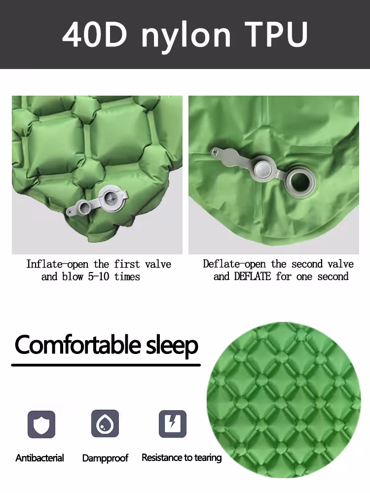 esterilla para dormir en camping