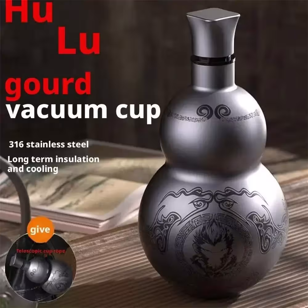 bouteille thermique en forme de potiron