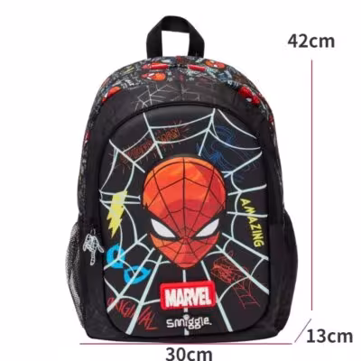 Sac à dos imperméable de style australien, 16 pouces, avec bretelles rembourrées et compartiment ordinateur portable
