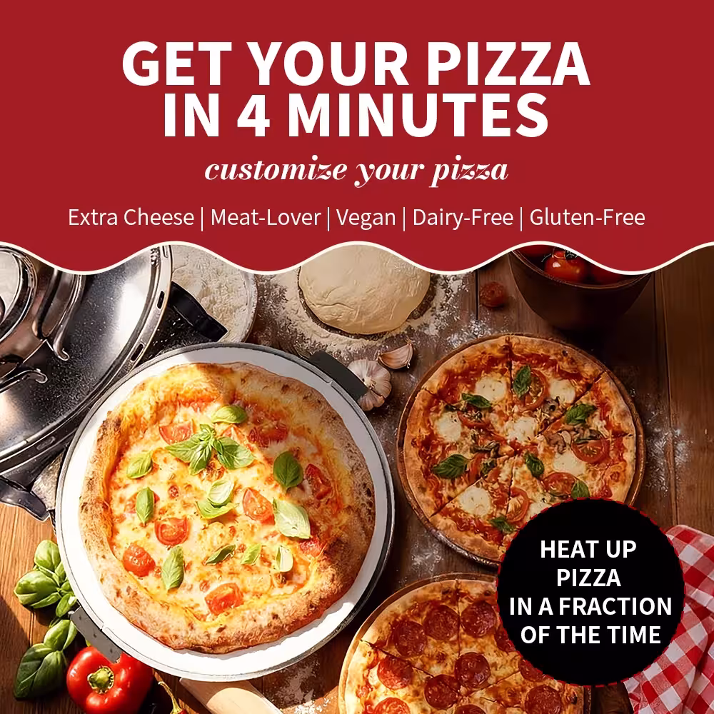 Electric pizza oven