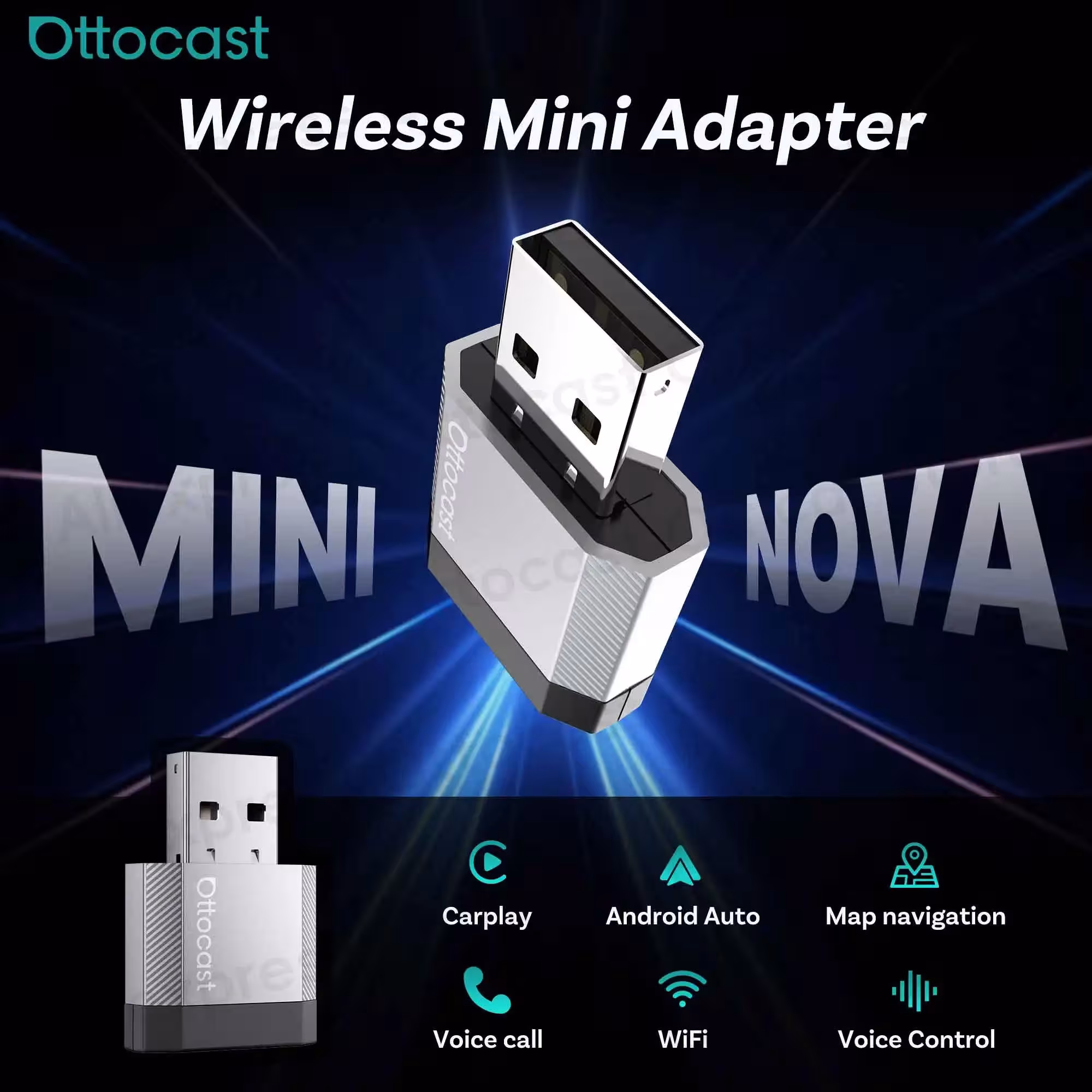adaptateur CarPlay sans fil
