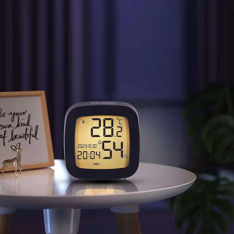 Réveil LED avec thermomètre