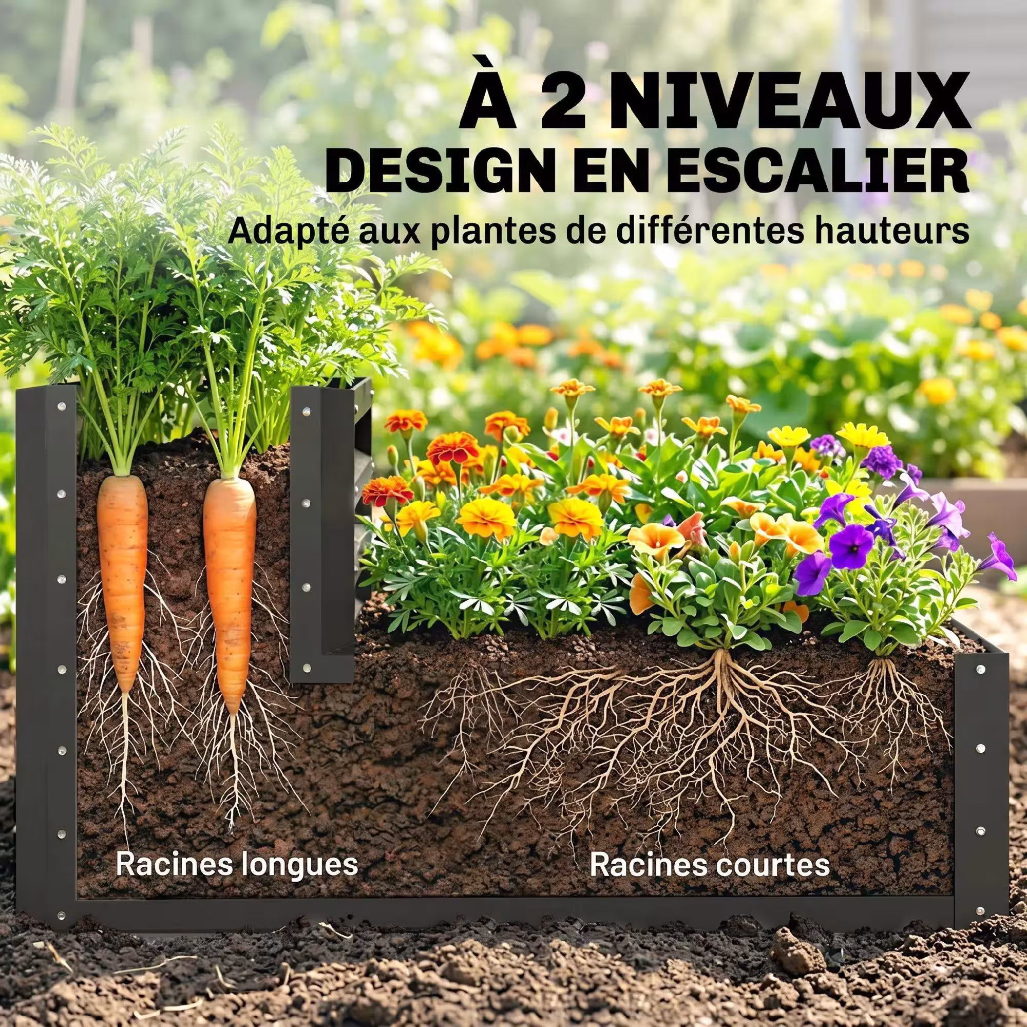 raised garden bed