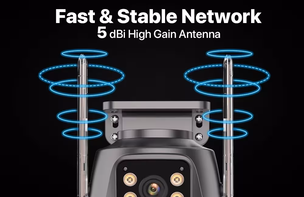 saugos kamera WiFi IP