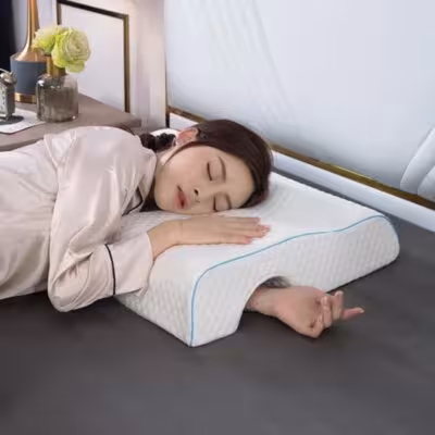 Cuscino laterale ergonomico con supporto per schiuma a mano e memoria