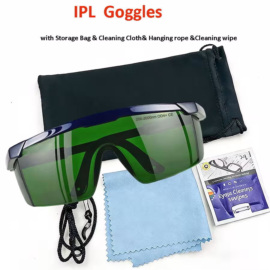 Gafas de protección IPL para depilación láser, gafas de seguridad profesionales para salones de belleza