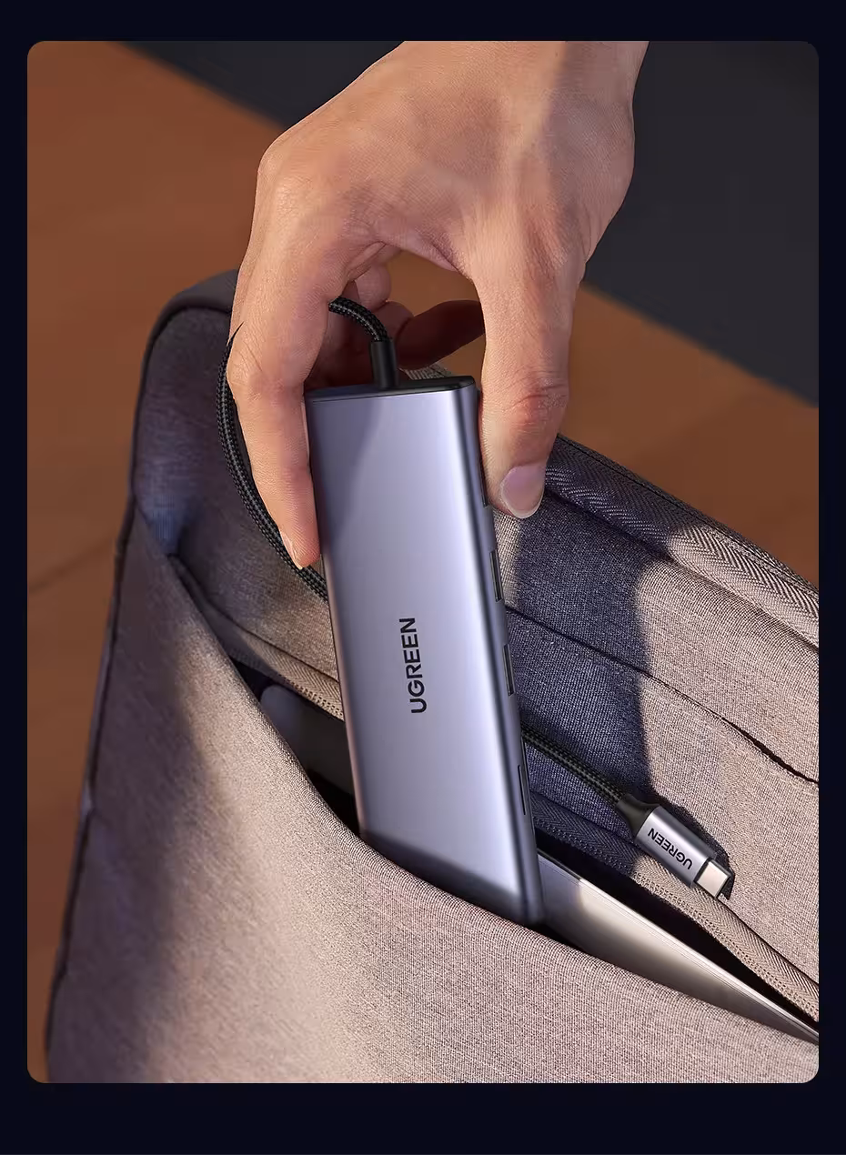 Adaptateur USB-C avec 10 connecteurs