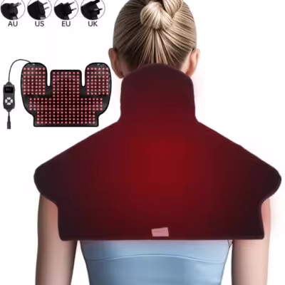 Rotes Infrarotlicht für Nacken und Schultern 660 850 nm LED-Therapie