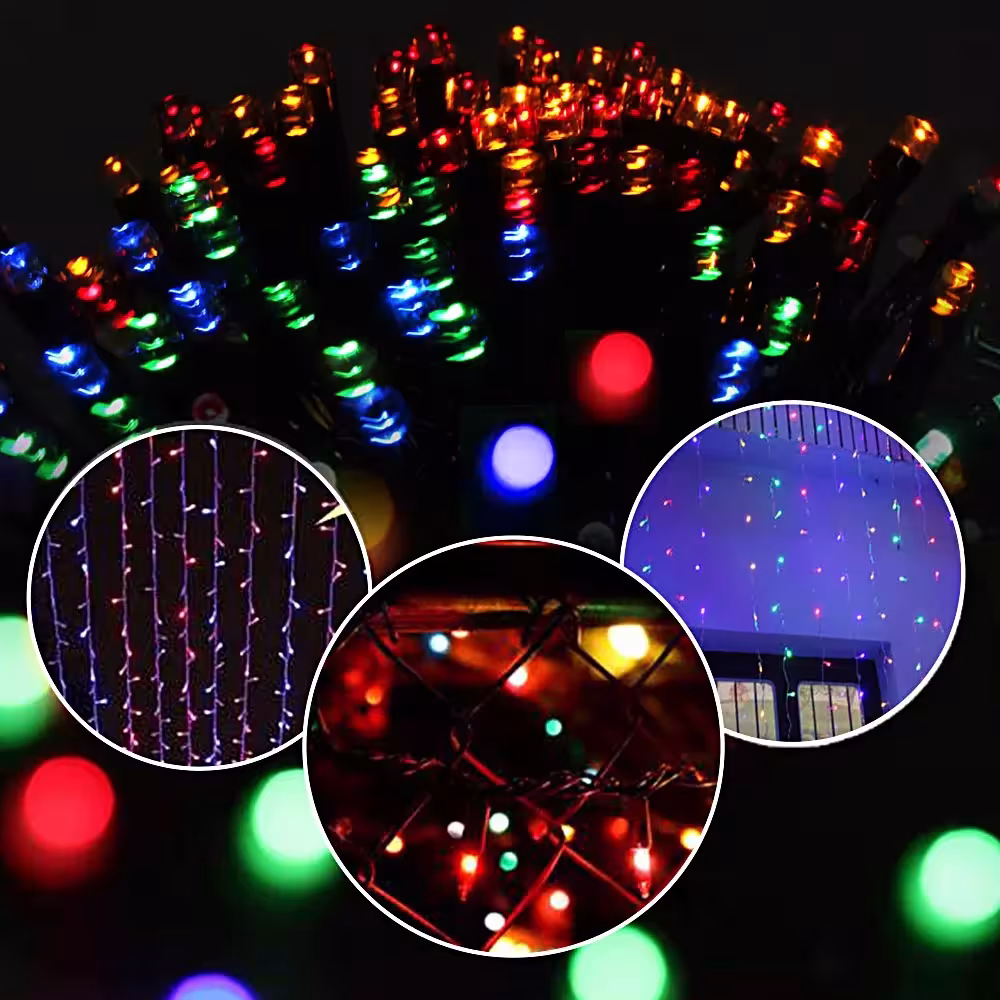 Solar LED string lights