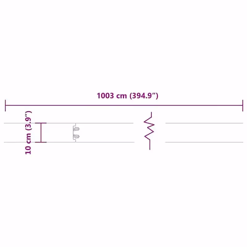 Bordure de pelouse en acier inoxydable