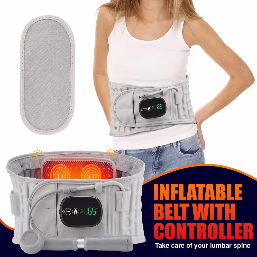 heated back massage belt