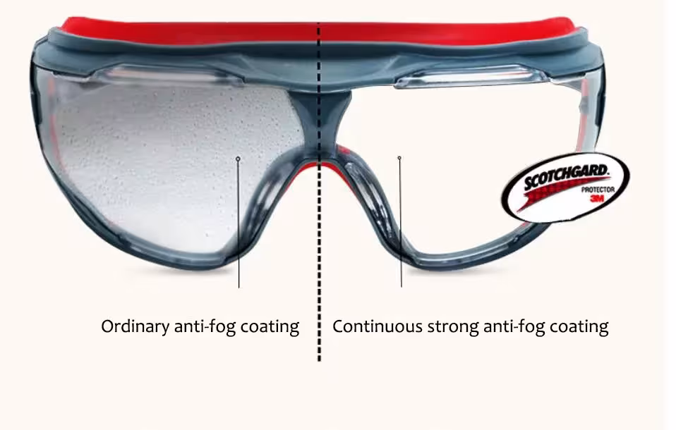 Schutzbrille gegen Spritzwasser