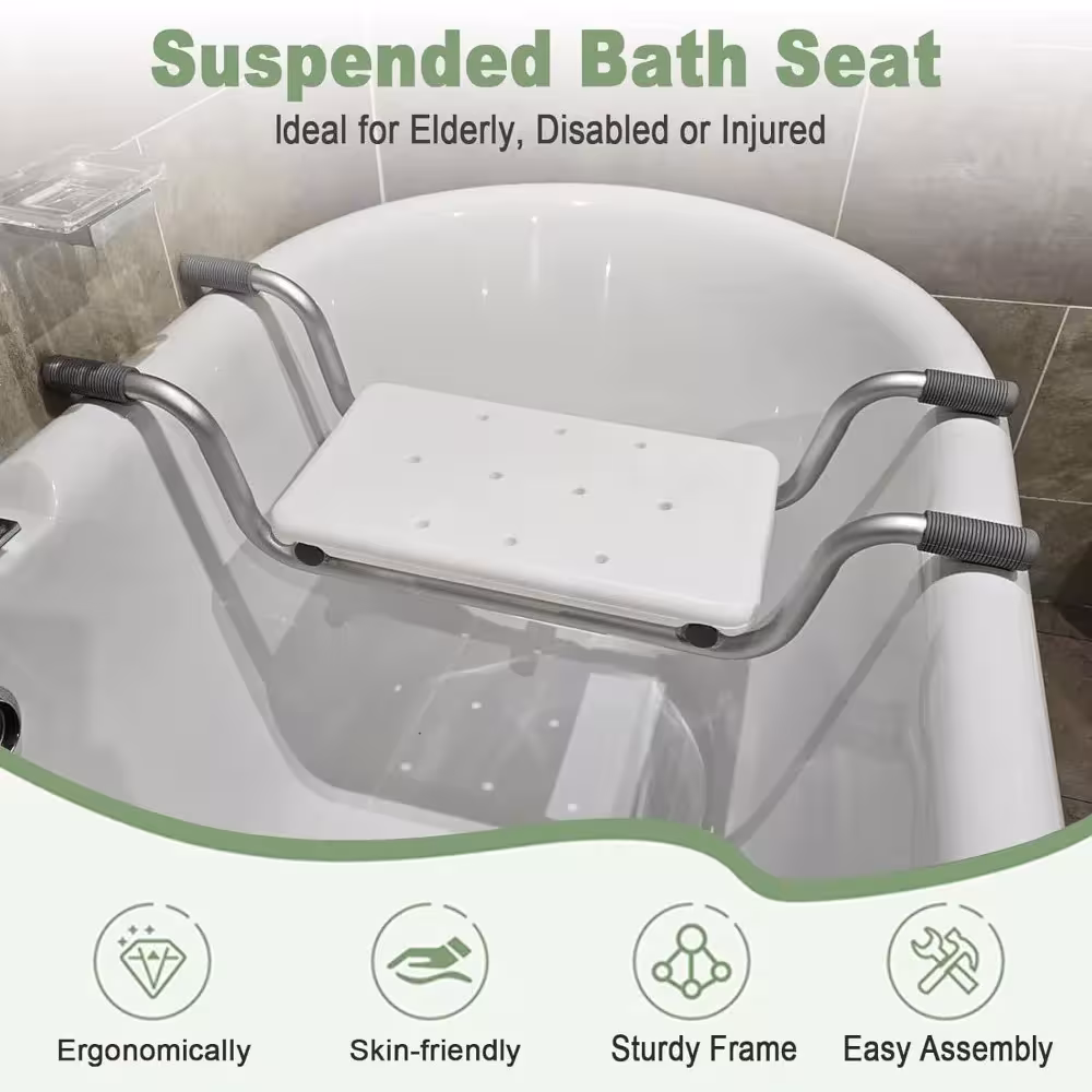 non-slip bath chair
