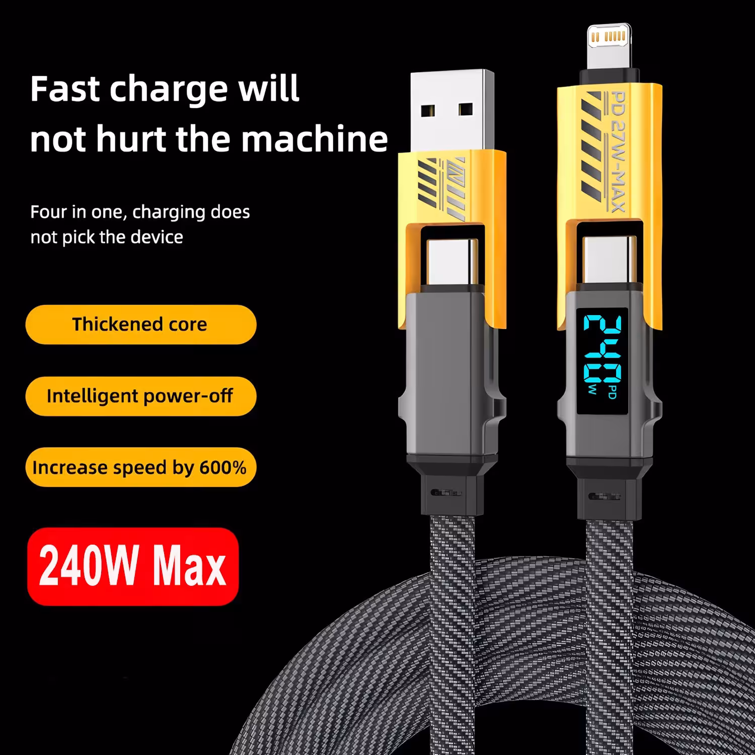 Cable USB PD 240W