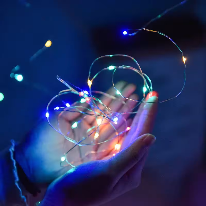 Guirlande LED pour bouteille de vin