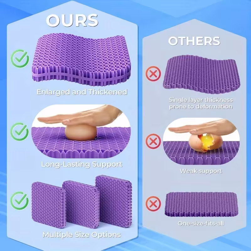 Gėlio gel cushion